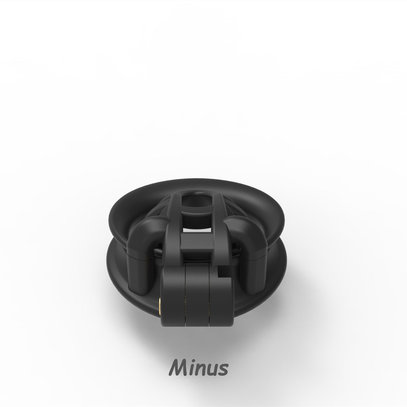 Minus/Plus Mamba Keuschheitskäfig 3D-gedruckt