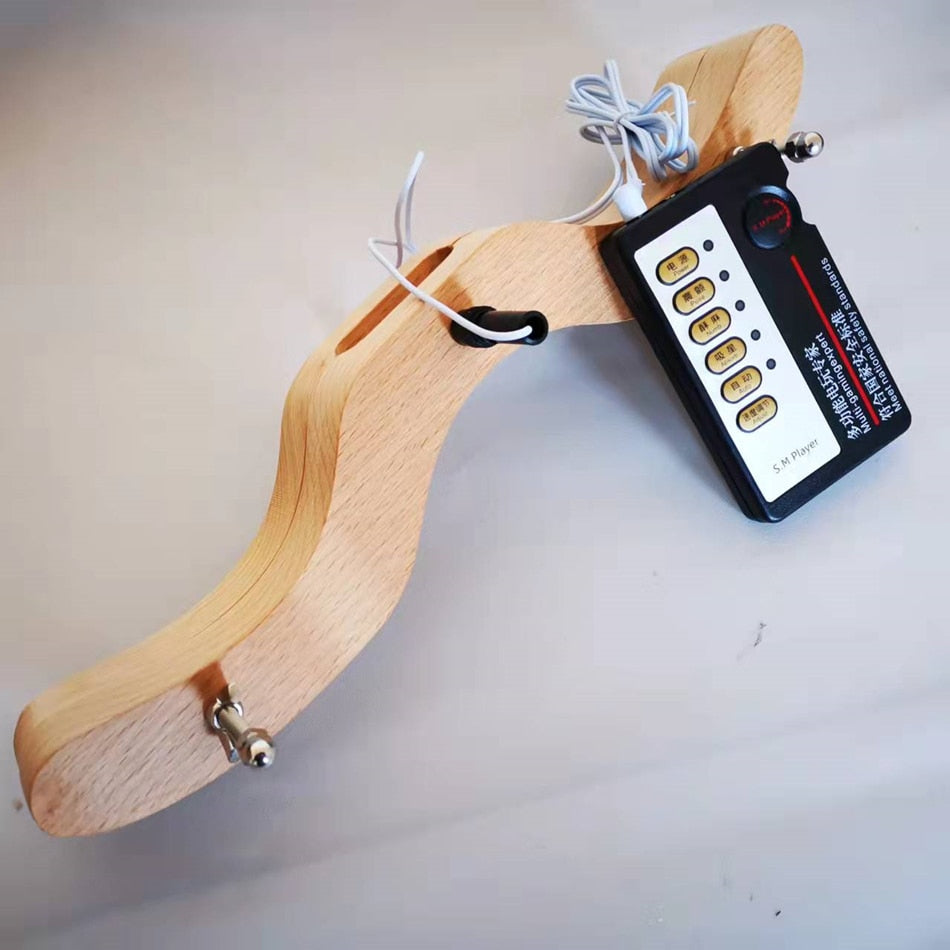 Elektroshock Holz Testikel Quäler Fesselung