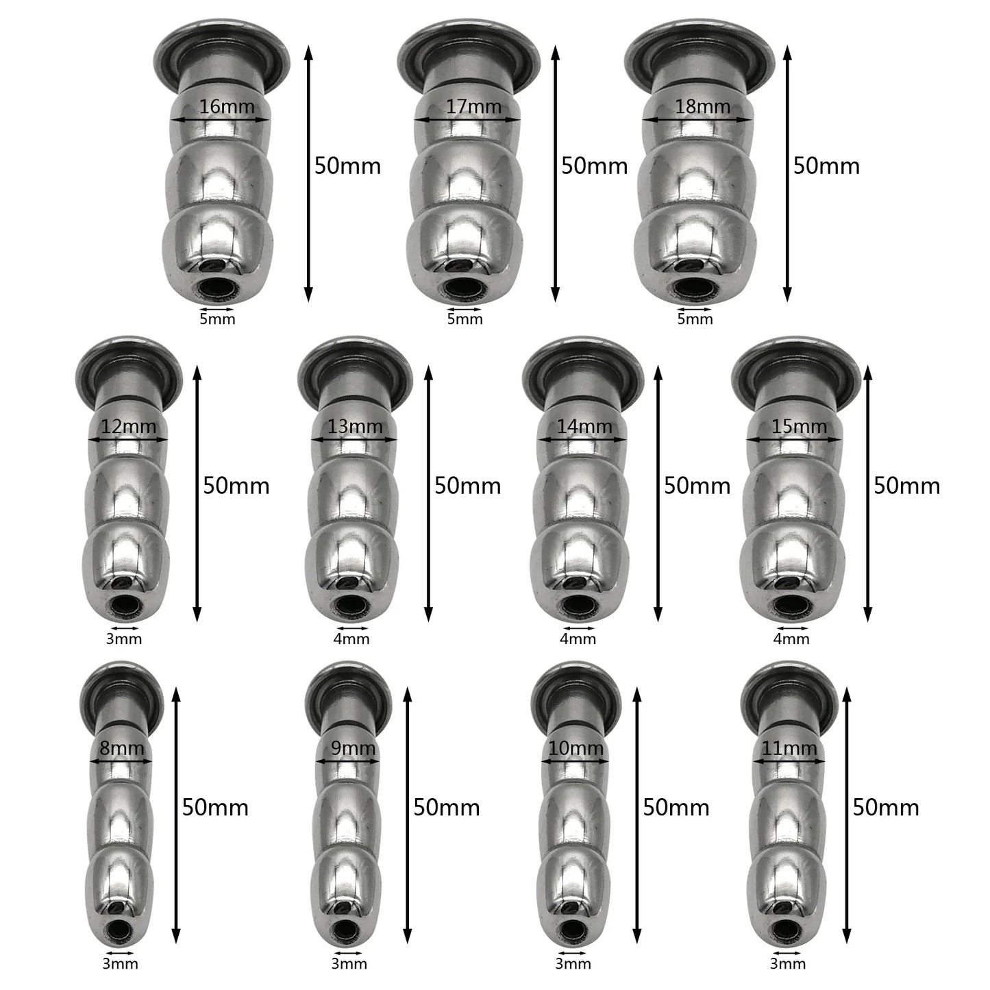 Harnröhrenkatheter Für Keuschheitskäfig 50818 Mm Rod S005 – Produktbild
