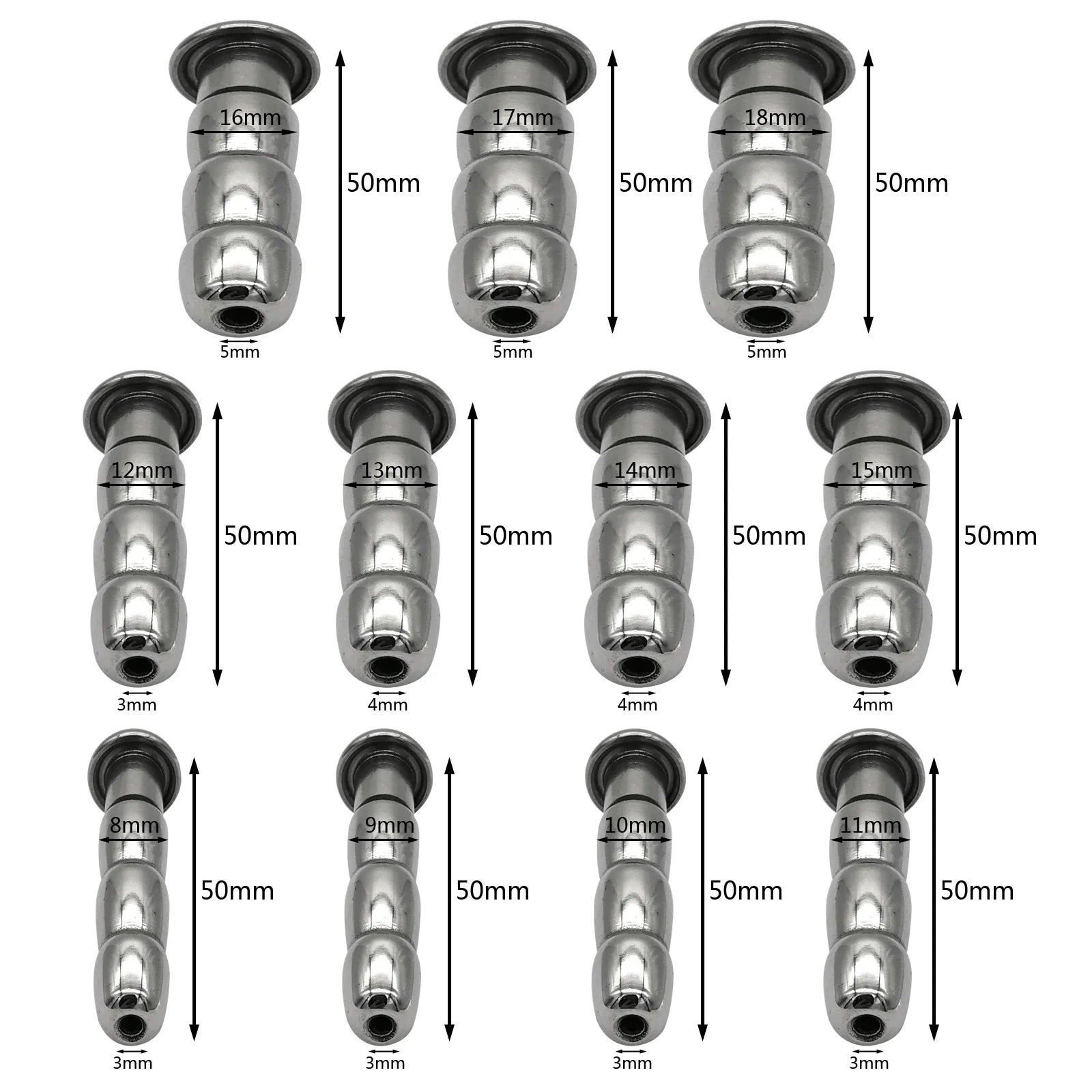 Harnröhrenkatheter Für Keuschheitskäfig 50818 Mm Rod S005 – Produktbild