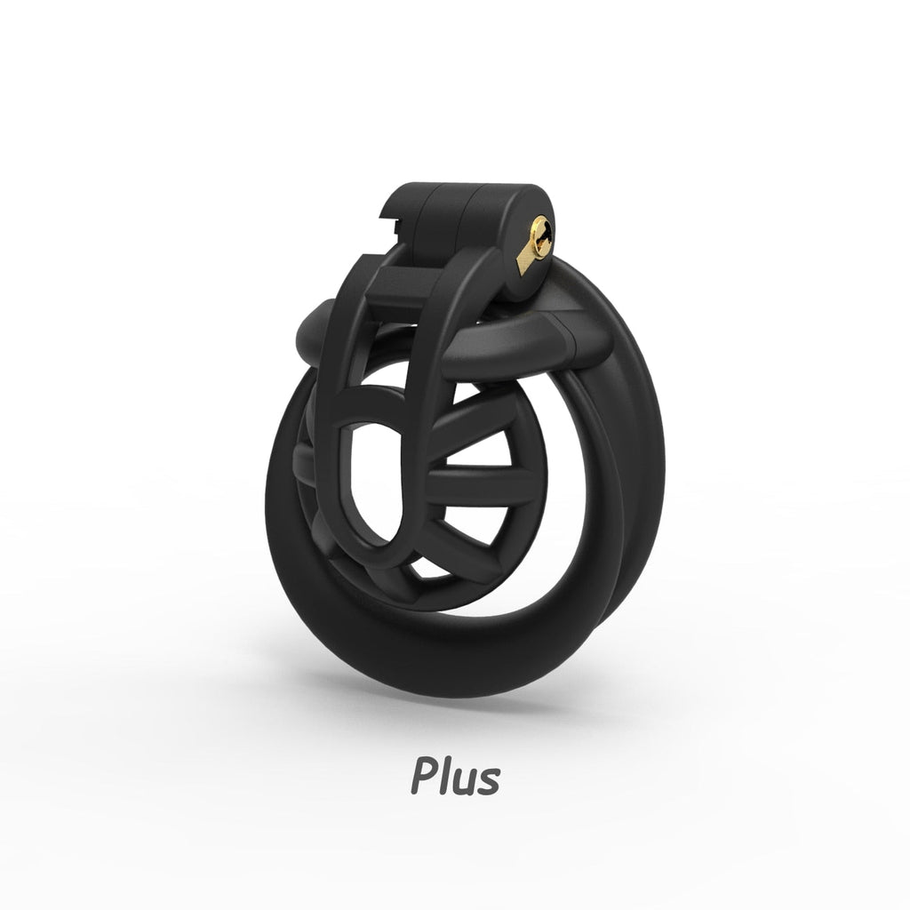Minus/Plus Mamba Keuschheitskäfig 3D-gedruckt