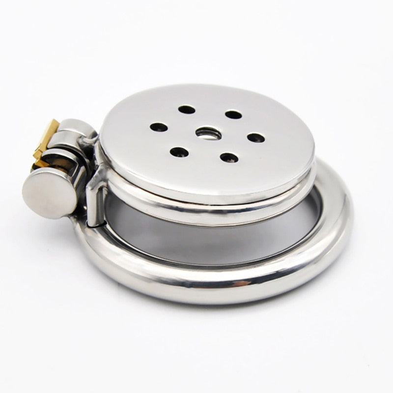 Keuschheitskäfig Metal mit Urethra-Sonde A399 – Produktansicht 6