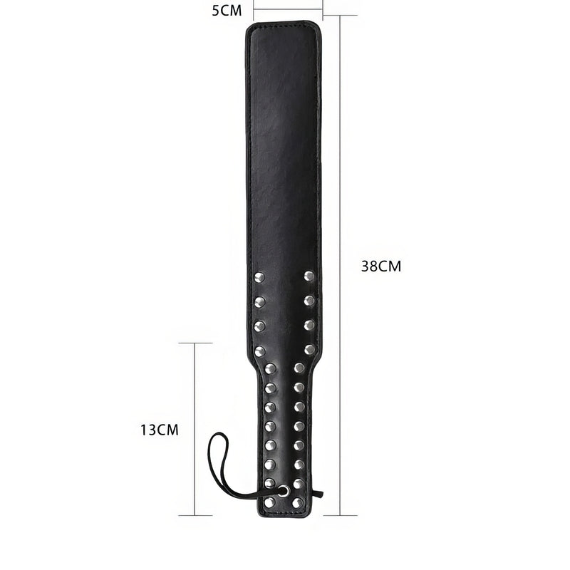 Paddle Bdsm Schwarzes Kunstleder
