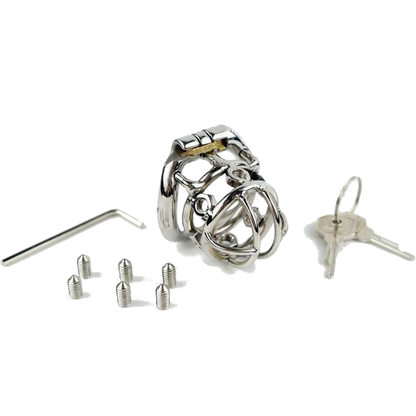 Screw-Me-If-You-Can Keuschheitskäfig – 2,28 Zoll
