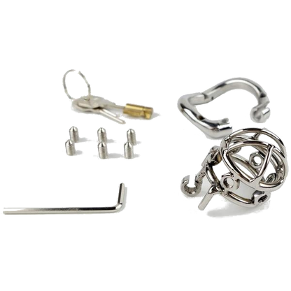 Screw-Me-If-You-Can Keuschheitskäfig – 2,28 Zoll