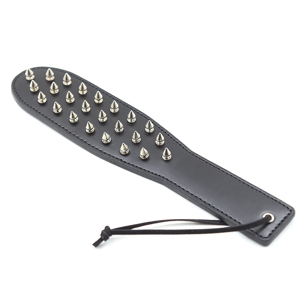 Schwarze Stachelnägel BDSM Paddel zum Spanken