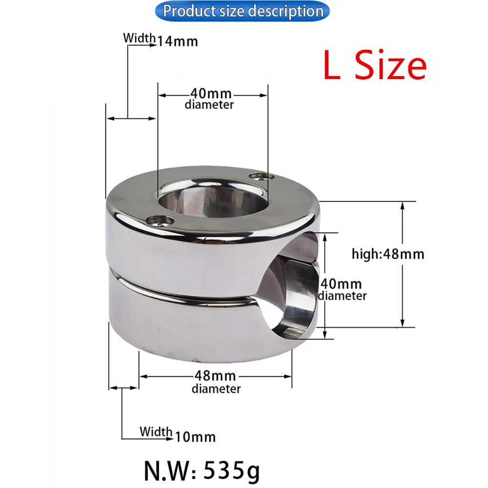 Metall Heavy Cockring Clamp