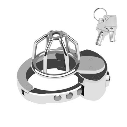 Neu BDSM #60 verstellbar für Männer Keuschheitskäfig