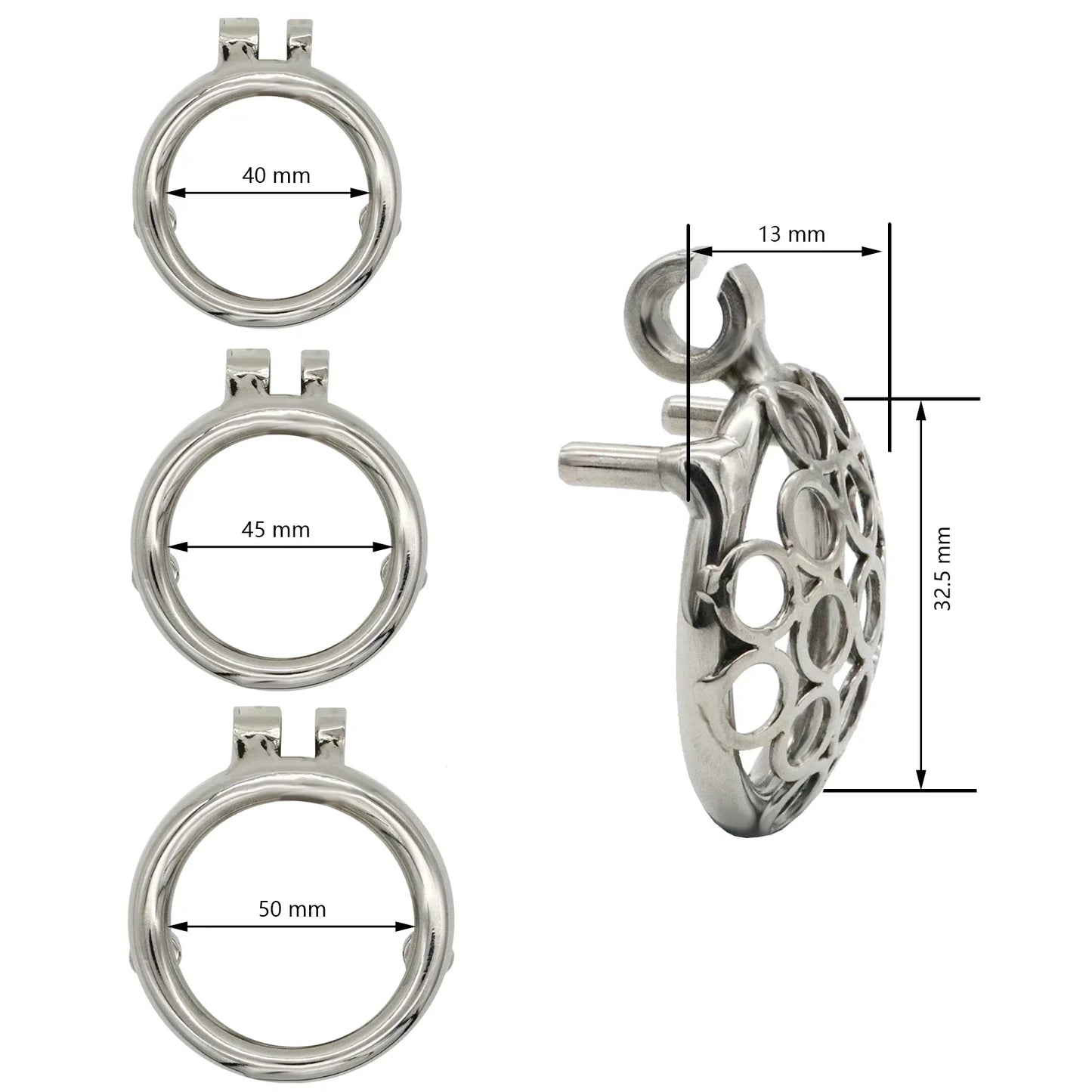 Anti-Ausbruch Design superklein Keuschheitskäfig