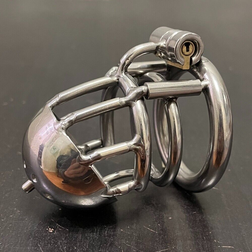 Keuschheitskäfig aus Metall mit PA Hook 4mm – Produktansicht 5