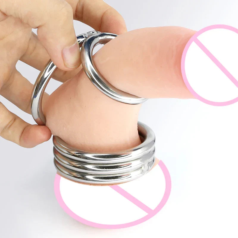Schrauben Edelstahl Penisring und Hodenstrecker – Produktansicht 5