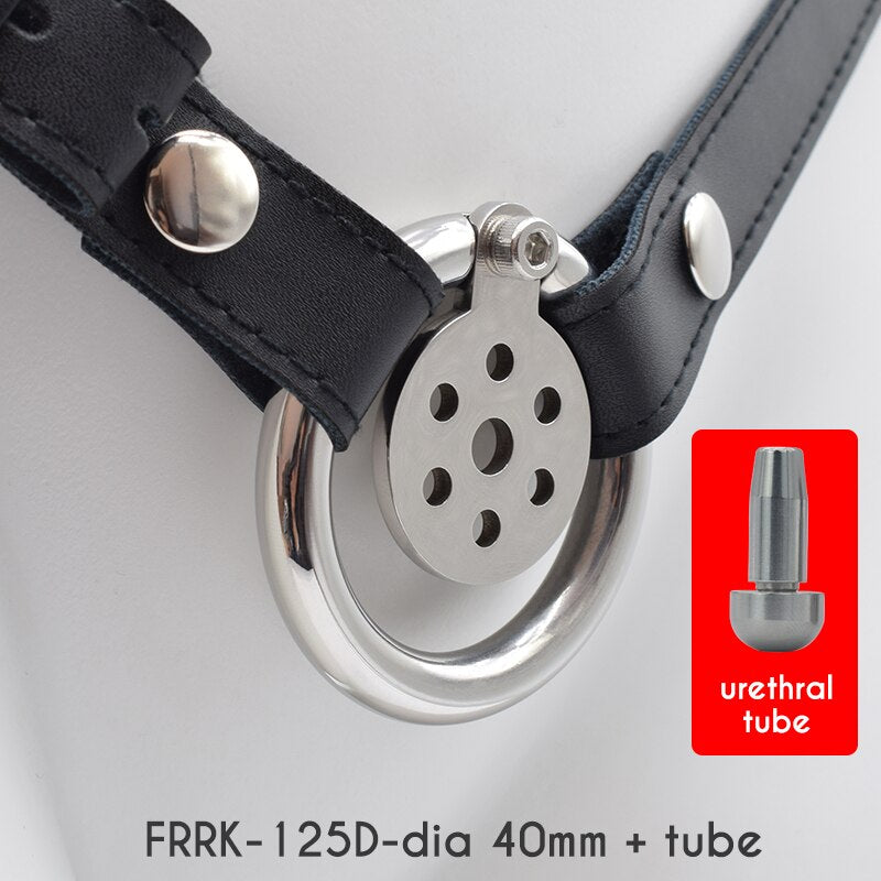 Nano-Metall-Keuschheitskäfig mit Harnröhren-Plug – Produktansicht 8
