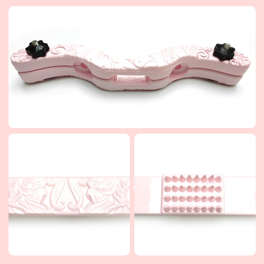 Sinnliche Pink-lila Sissy BDSM Testikel CBT Spitzen-Humbler – Produktansicht 5