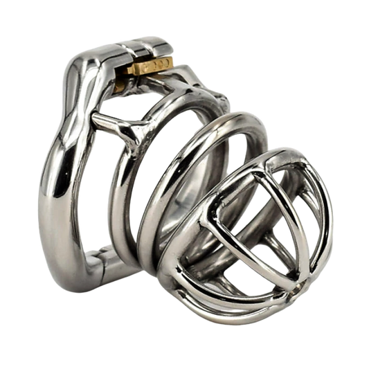 Peniskäfig Metall 3 Ringe - Das Grab S – Produktbild