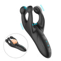 Dreiäugiger Silikon Vibrator für Hodenmassage