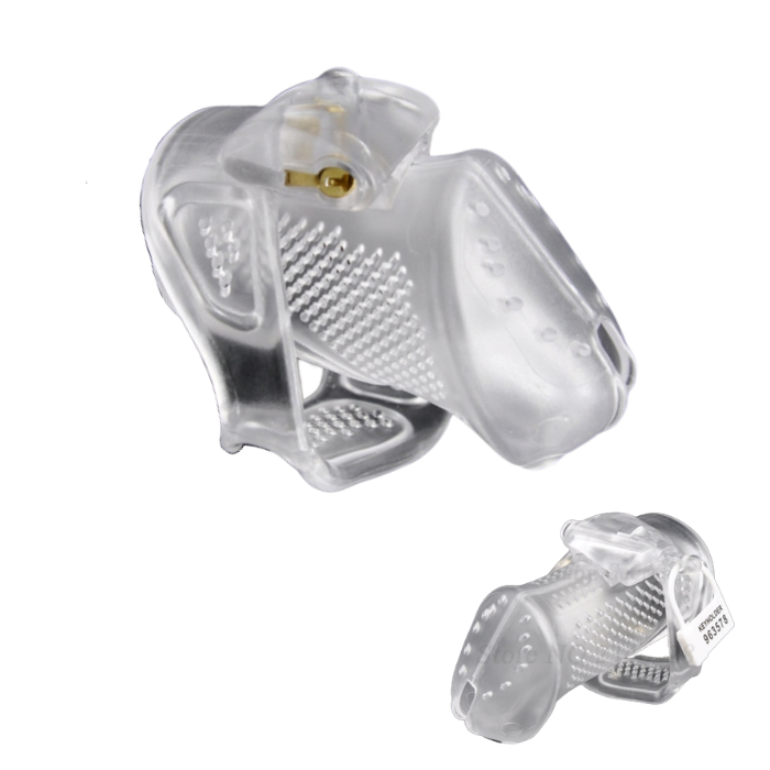 Ultralight Keuschheitskäfig Mann - VX 200 Transparent