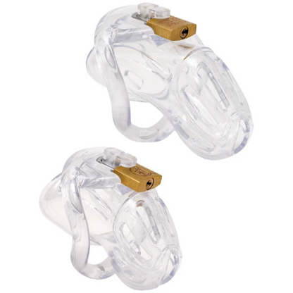 Harz Keuschheitskäfig Mann - Holi Trainer G3 Transparent – Produktbild