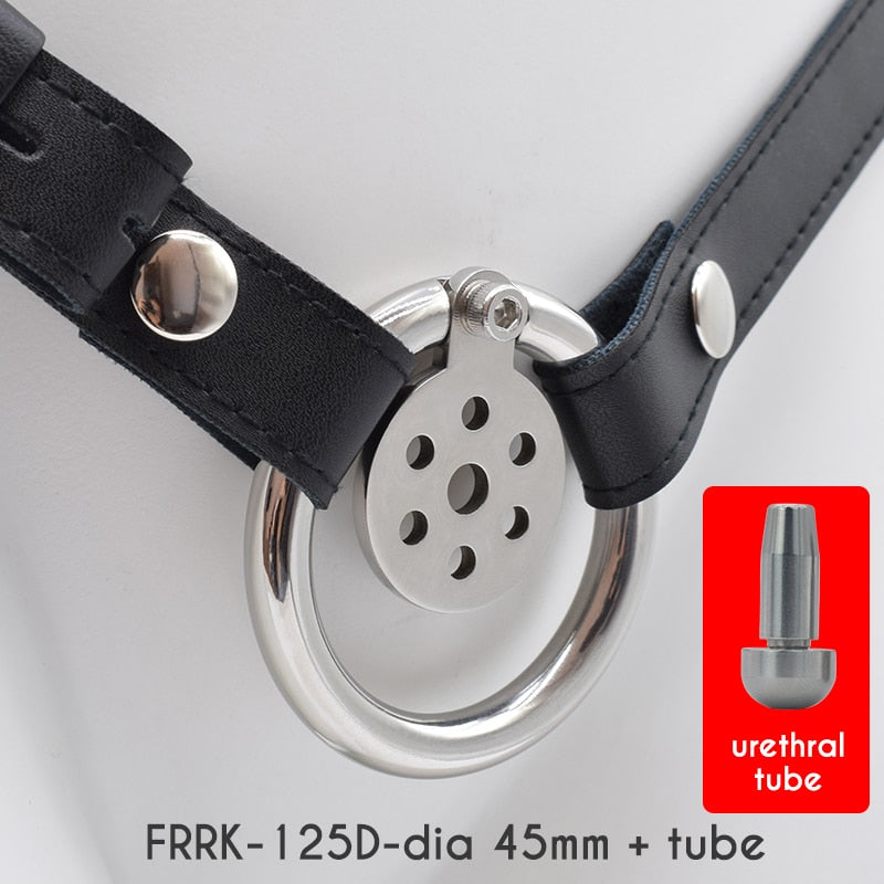 Nano-Metall-Keuschheitskäfig mit Harnröhren-Plug – Produktansicht 7
