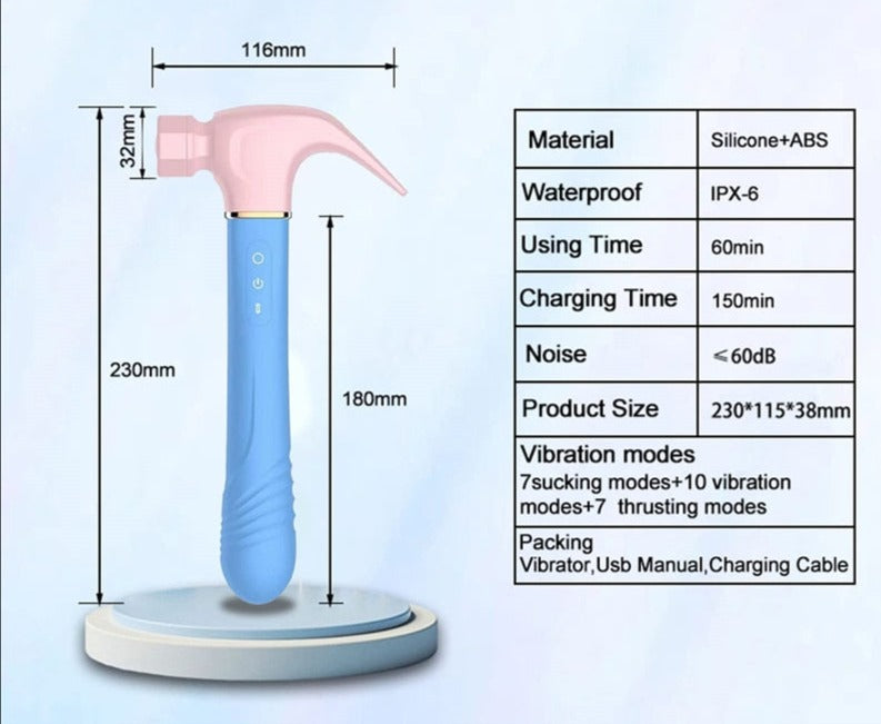 Hammer Vibrator Paarspielzeug