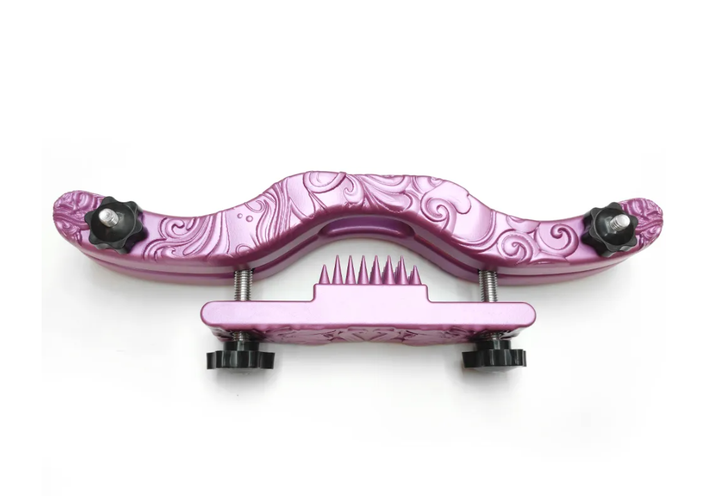 Sinnliche Pink-lila Sissy BDSM Testikel CBT Spitzen-Humbler