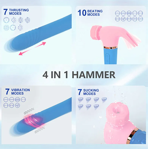 Hammer Vibrator Paarspielzeug