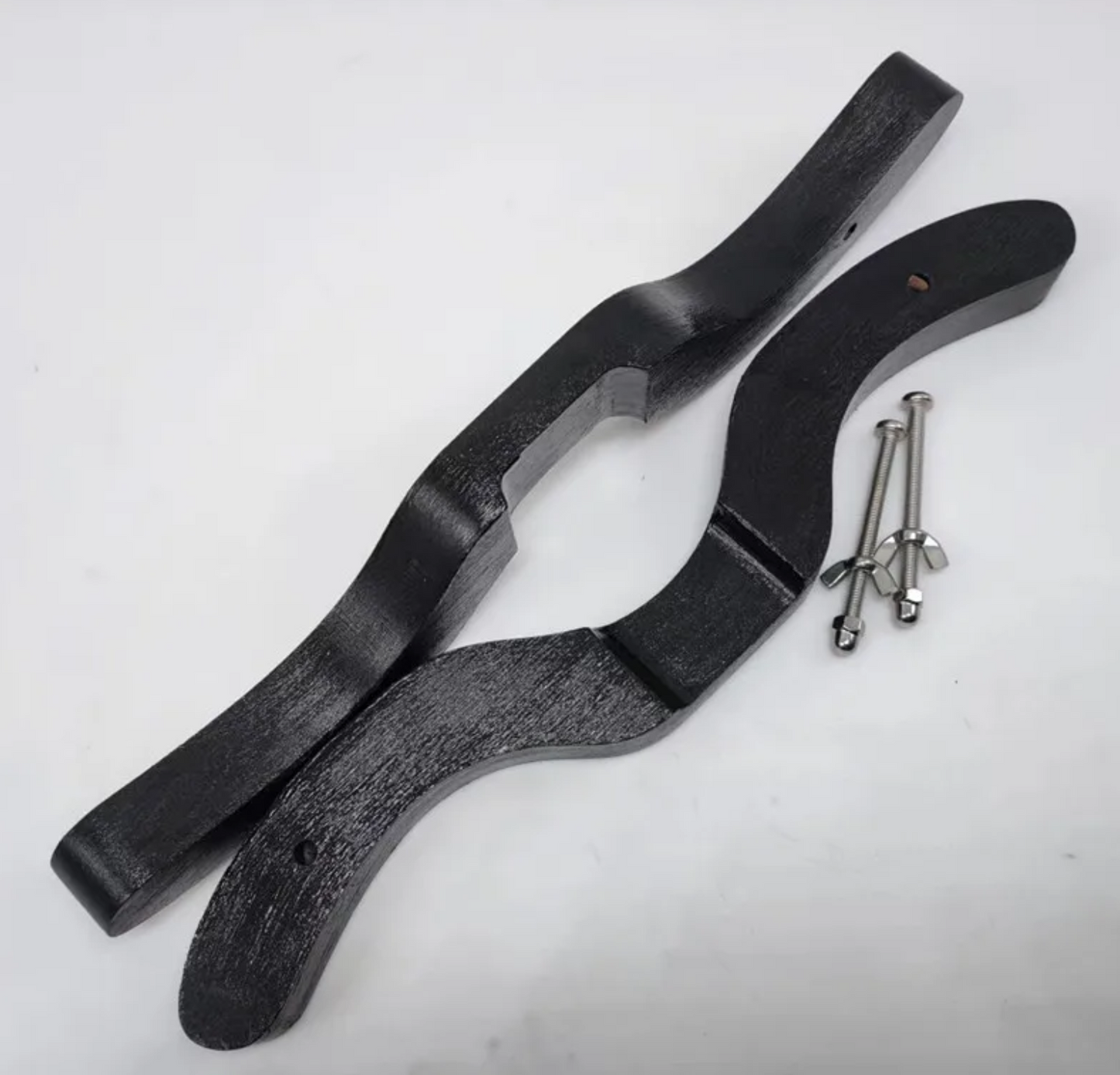Holz BDSM Testikel Fessler mit sanfter Konstruktion – Produktansicht 4
