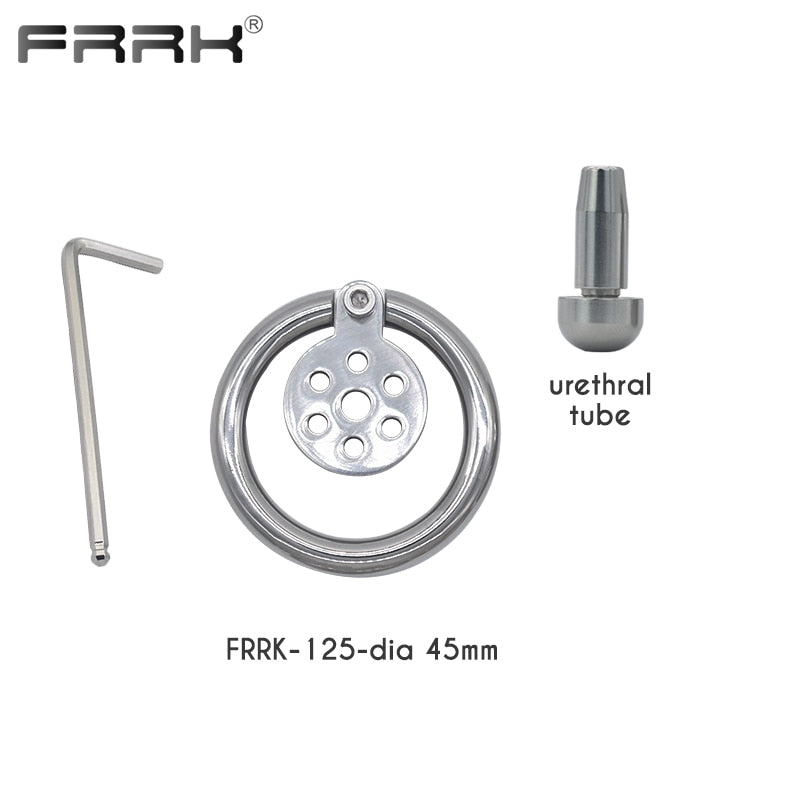 Nano-Metall-Keuschheitskäfig mit Harnröhren-Plug – Produktansicht 11