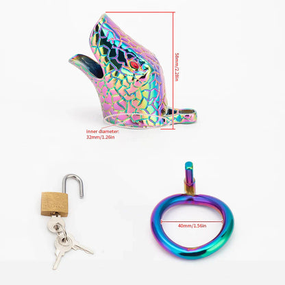 Snakehead-Themed Keuschheitskäfig