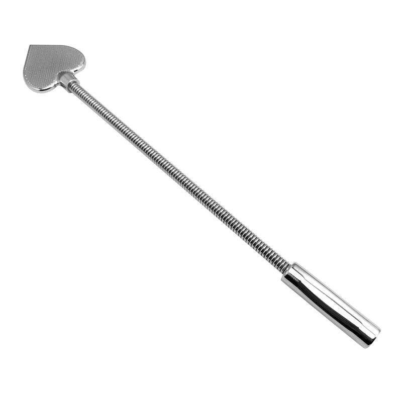 Herzförmiger Edelstahl Spiked Peitsche
