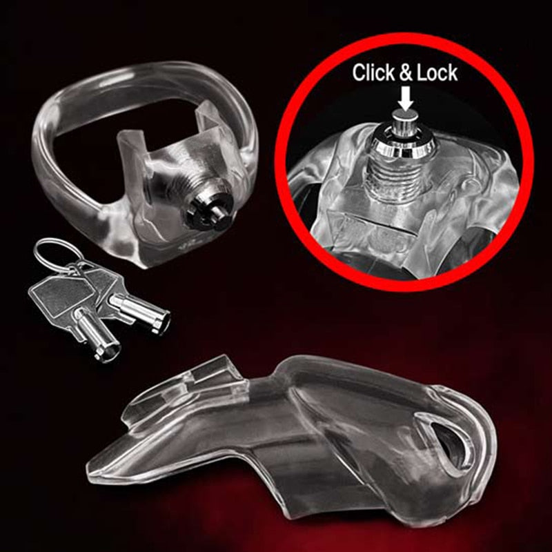 HT V5 Click&Lock Harz Keuschheitskäfig – Produktansicht 13