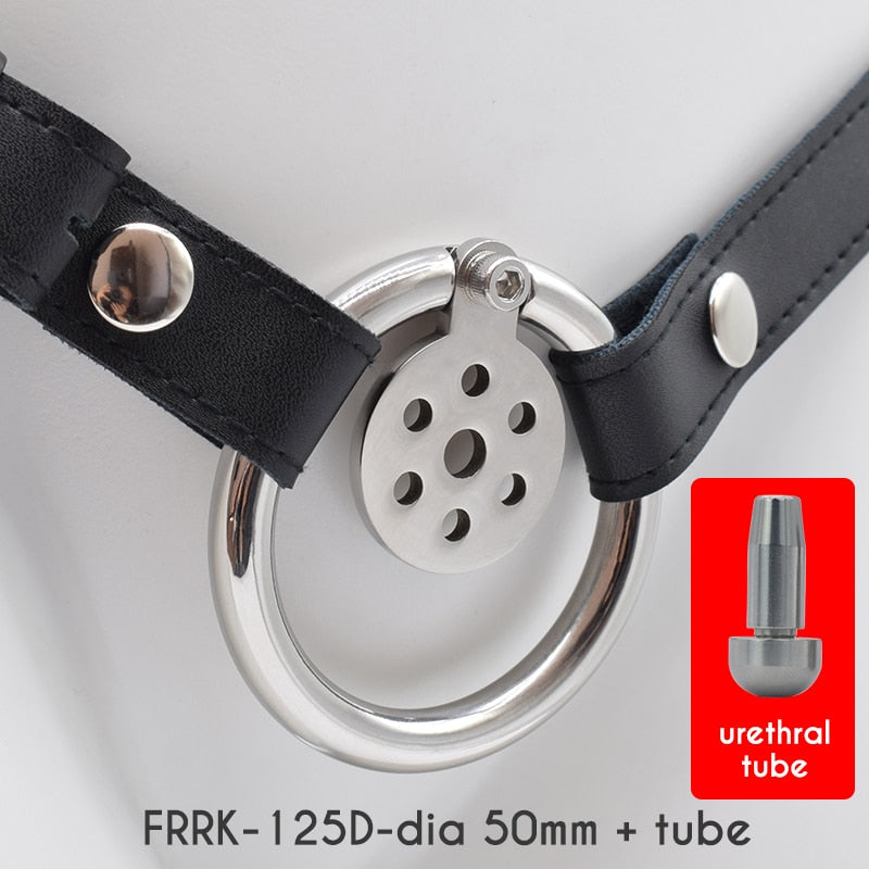Nano-Metall-Keuschheitskäfig mit Harnröhren-Plug – Produktansicht 9