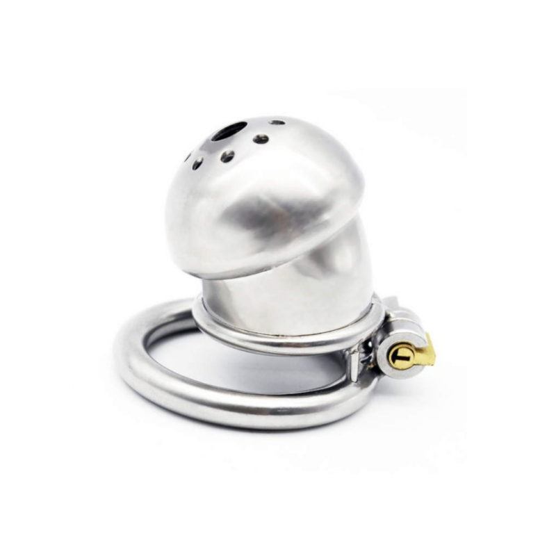 Inescapable Dungeon Keuschheitsgerät aus Stahl – 1,69 Zoll