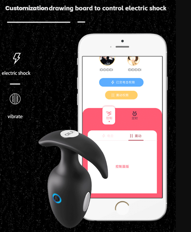 Qiui Elektrostimulation Analplug