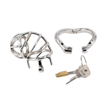 Keuschheitsgerät aus Metall – 2,36 Zoll