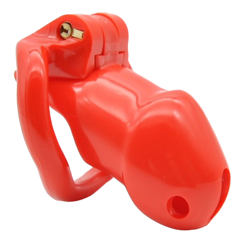 Harz Keuschheitskäfig Mann - GB 3000 Red – Produktansicht 2