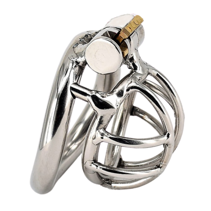 Kurzer Keuschheitskäfig Metall Villandry Xs – Produktbild
