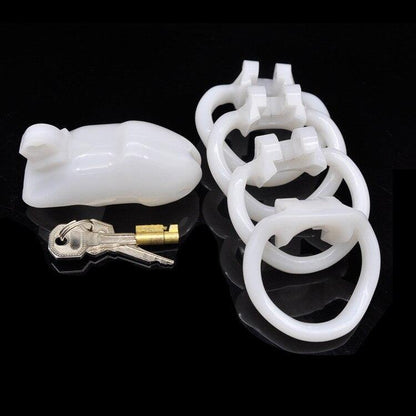 Harz Peniskäfig Mann - GB 3000 White – Produktansicht 3