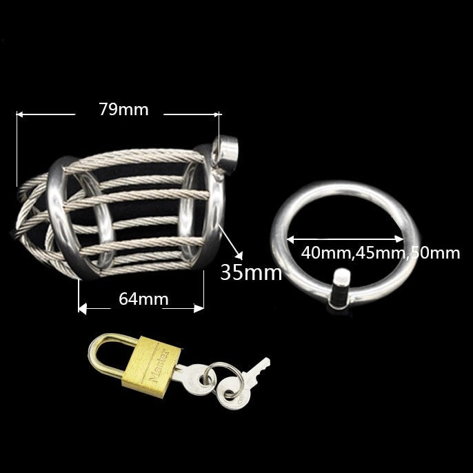 Keuschheitskäfig Für Männer Kabel