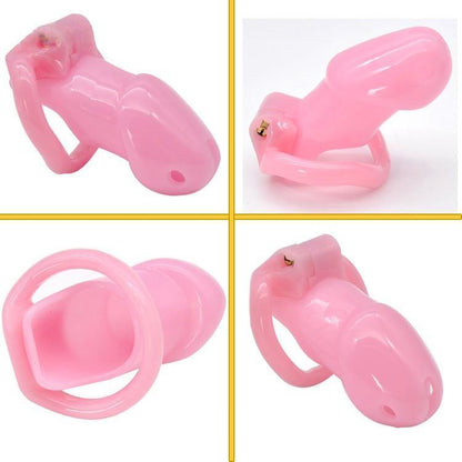 Harz Keuschheitskäfig Mann - GB 3000 Pink – Produktansicht 2