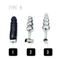 Analplug Dildo Keuschheitsgürtel Typ B