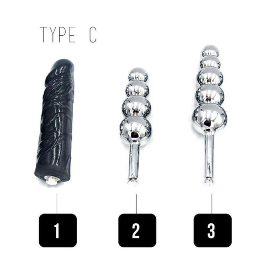 Analplug Dildo Keuschheitsgürtel Typ C – Produktbild