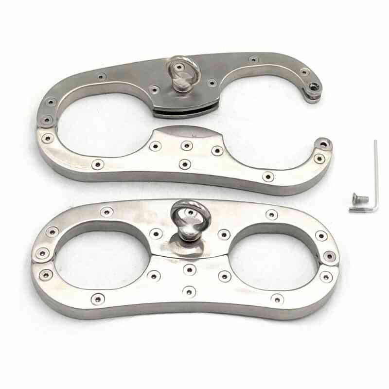 Sklaven Handschellen aus Stahl