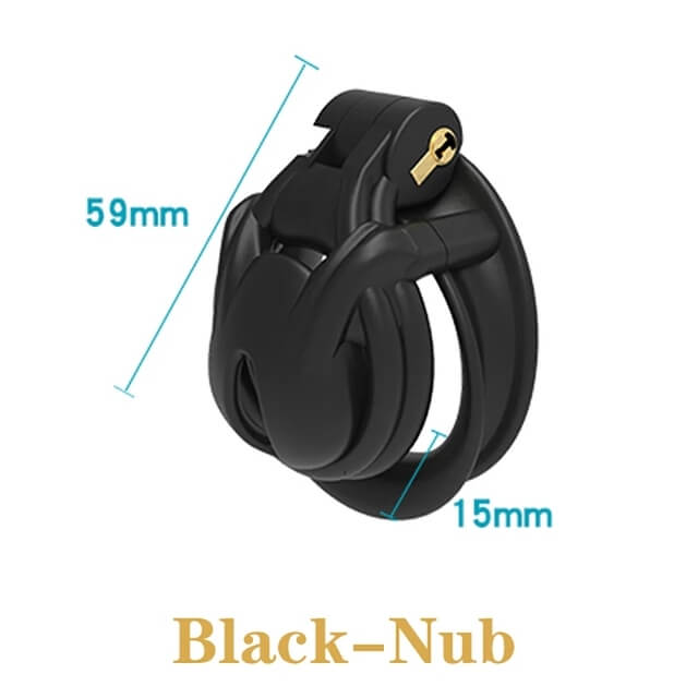 Arc Cobra Keuschheitskäfig Keuschheitsgerät mit 4 Rings