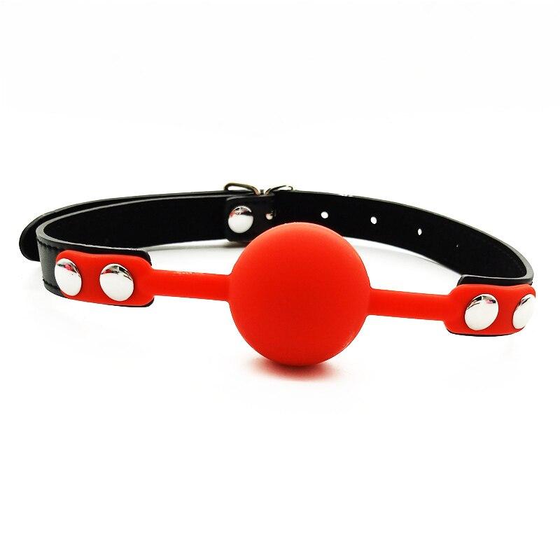 Roter Ballknebel – Produktbild