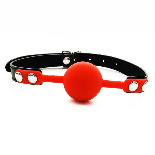 Roter Ballknebel – Produktbild