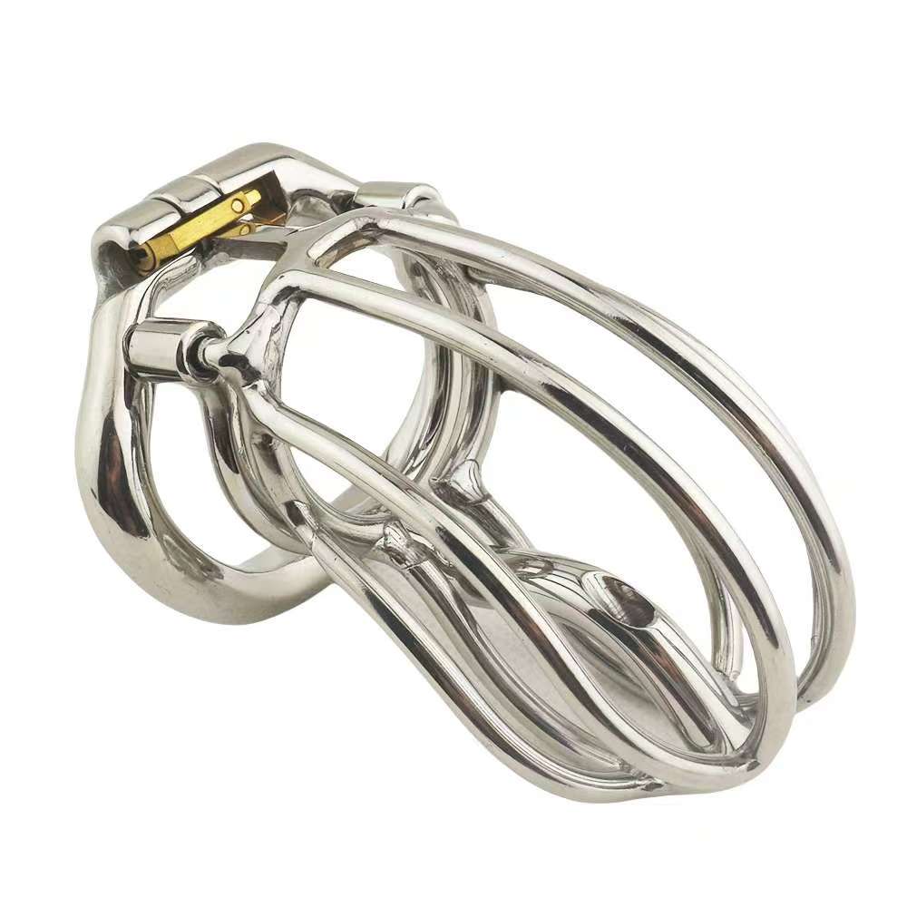 PA Puncture Banana Chastity Cage 1