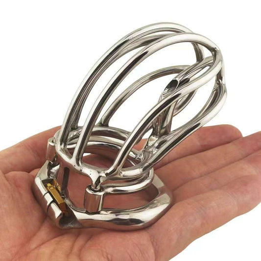 PA Puncture Banana Chastity Cage