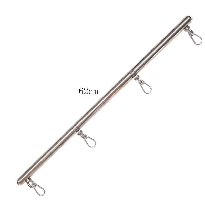 Spreizstange aus Metall mit Handschellen Handgelenke und Knöchel