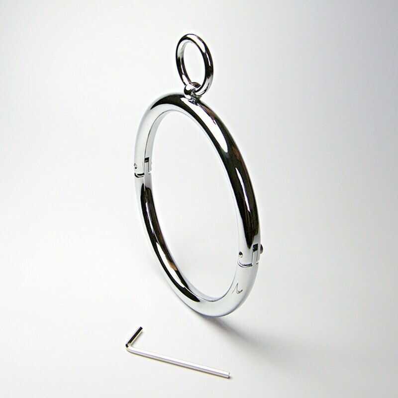 Halsband bdsm rund und metall