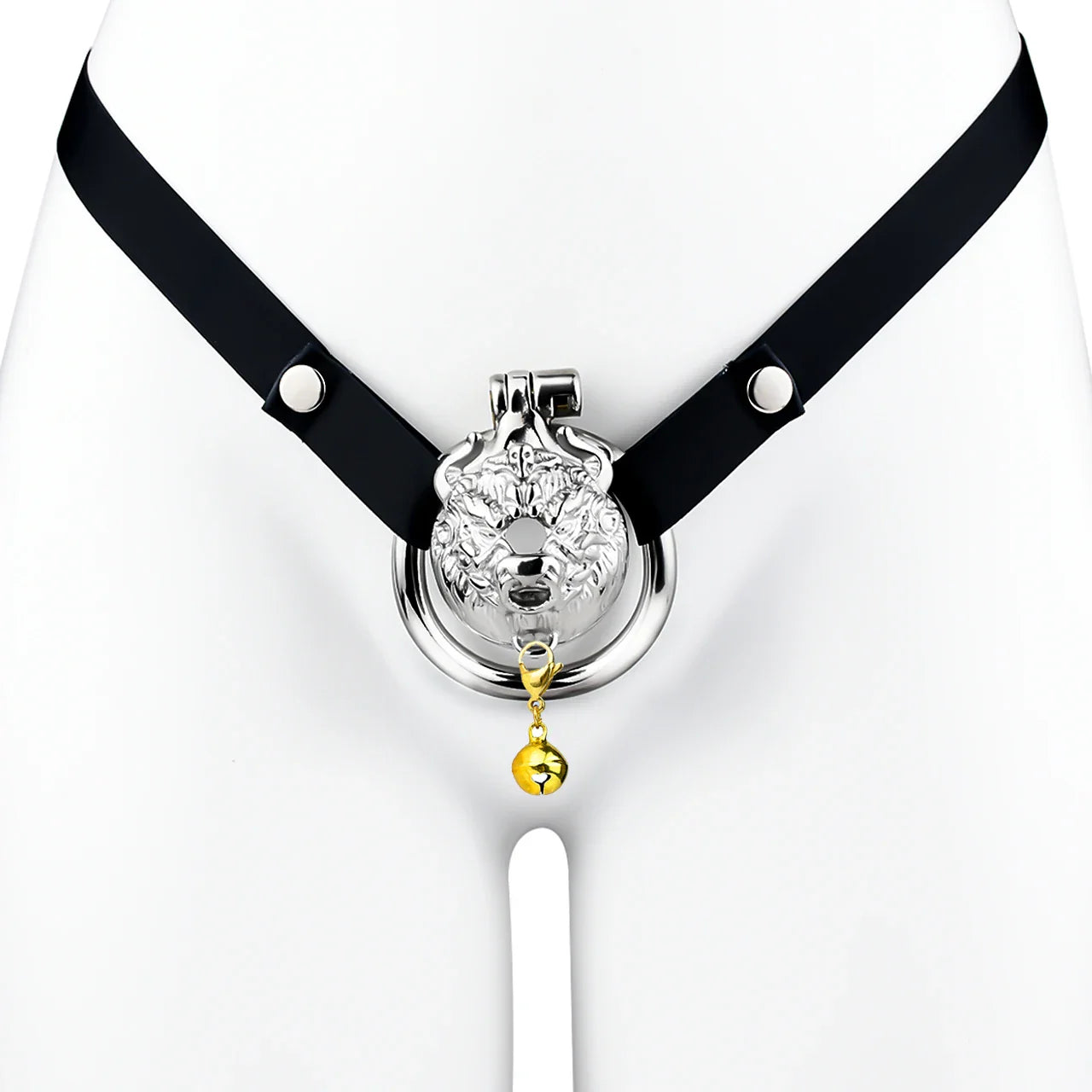 Beast Penis Locker With Chastity Bell -2